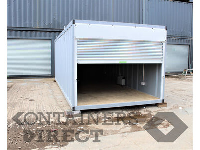 Shipping Container Conversions 20ft indoor storage facility