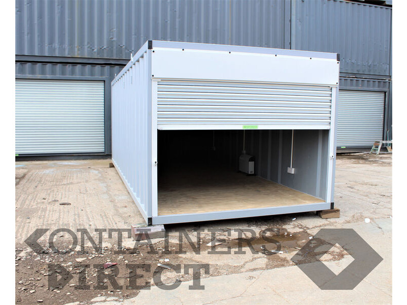 Shipping Container Conversions 20ft indoor storage facility click to zoom image
