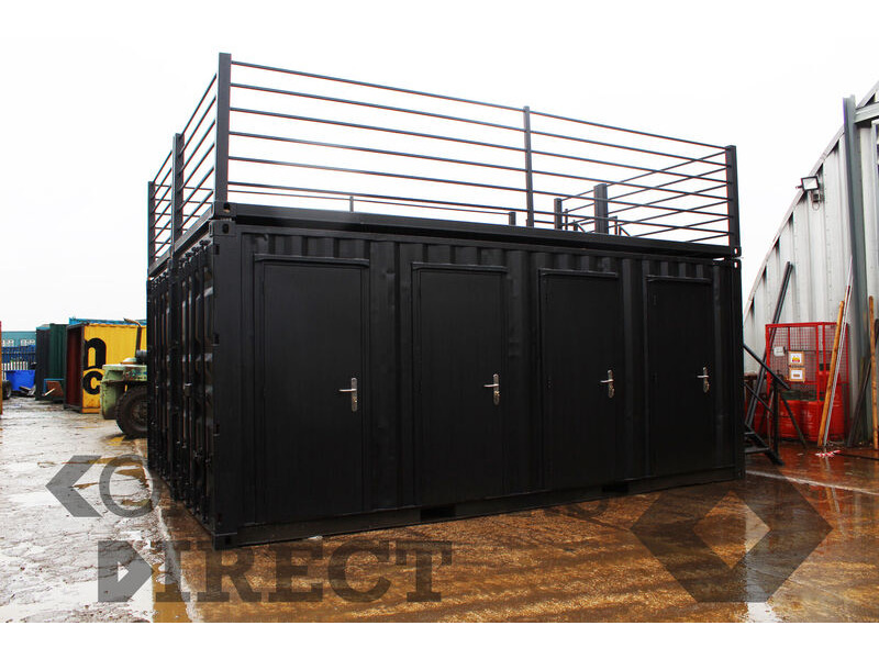 Shipping Container Conversions 2 x 20ft equipment store click to zoom image