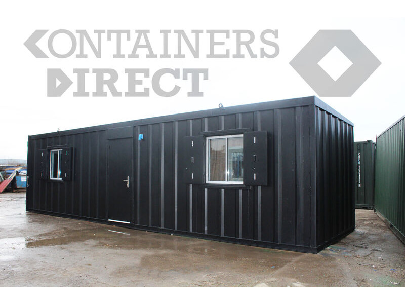 Shipping Container Conversions 32ft x 10ft living accommodation click to zoom image