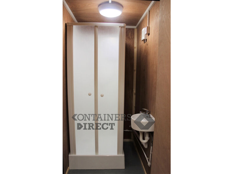 Shipping Container Conversions 20ft changing facilities click to zoom image