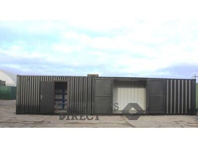 Shipping Container Conversions 40ft with side doors, electrics, shelving