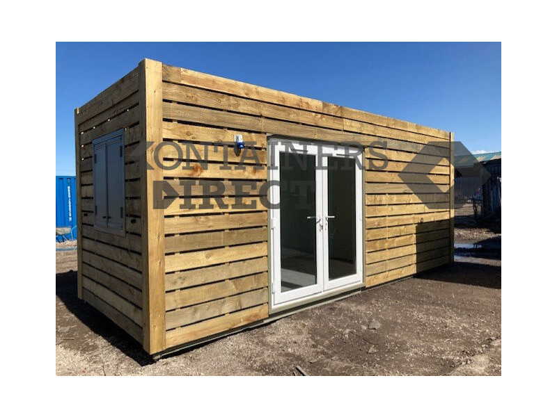 Shipping Container Conversions 20ft Eco Classroom click to zoom image