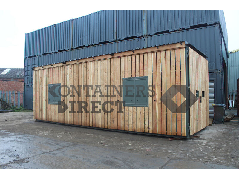 Shipping Container Conversions 10ft wide workshop and storage facility click to zoom image