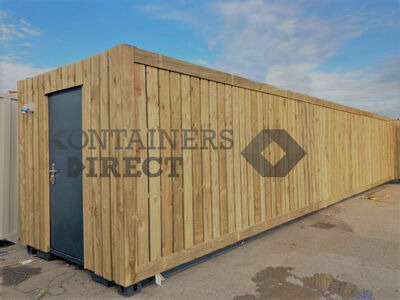 Shipping Container Conversions 40ft bike shop with workshop