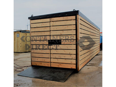 Shipping Container Conversions 30ft bespoke cladded container