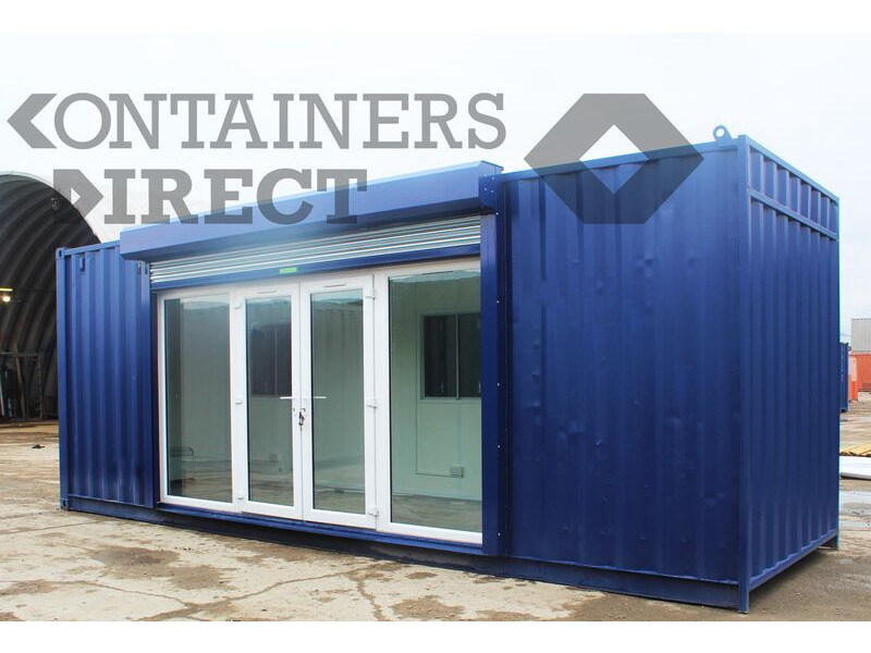 Shipping Container Conversions 25ft ModiBox[REG] with bathroom click to zoom image