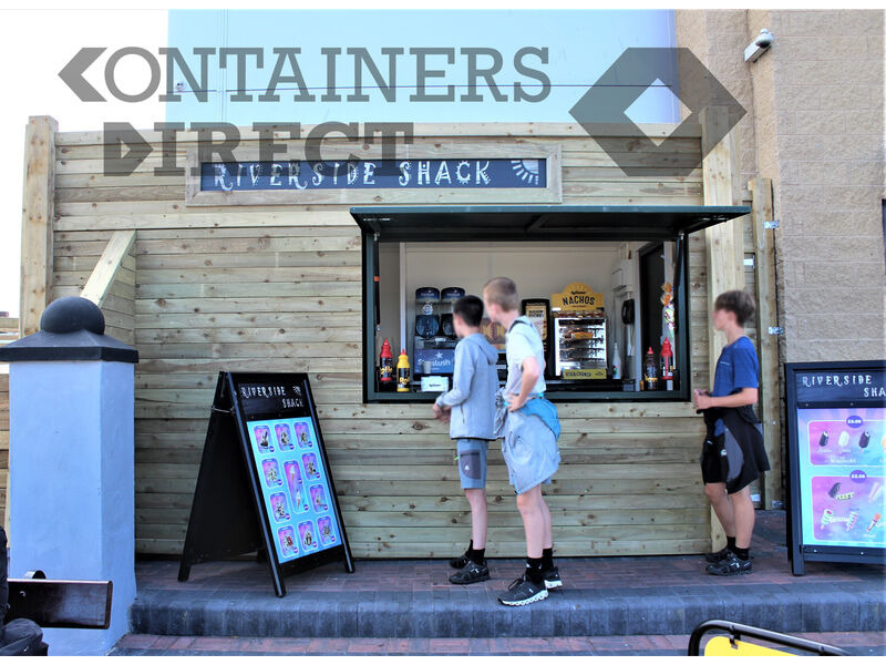 Shipping Container Conversions 15ft snack shack click to zoom image