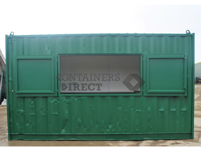 Shipping Container Conversions 15ft MenuBox - catering container click to zoom image