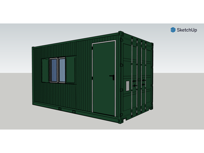 Shipping Container Conversions 15ft WorkBox