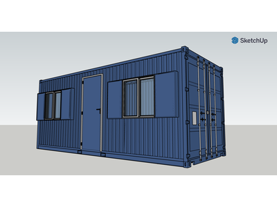 Shipping Container Conversions 20ft WorkBox