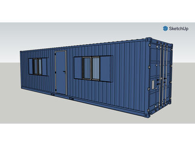 Shipping Container Conversions 25ft WorkBox
