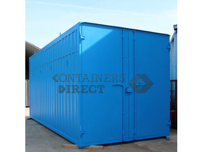 Shipping Container Conversions Extra large JCB garage