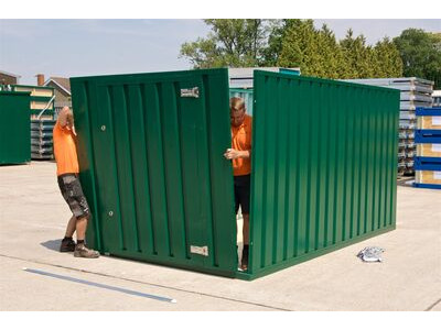 Flat Pack Shipping Containers Broxbourne Sports Club Flat Pack Containers click to zoom image