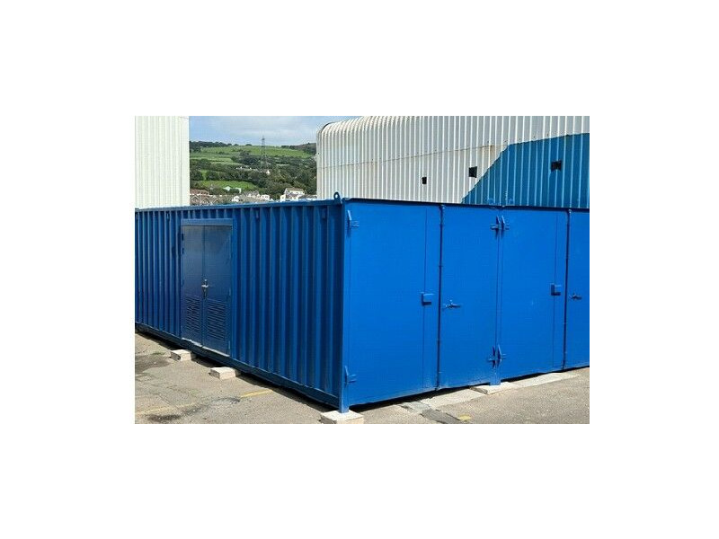 Shipping Container Conversions 2 x 25ft joined containers - plant room click to zoom image