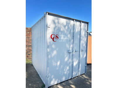 Shipping Container Conversions 10ft air compressor housing unit