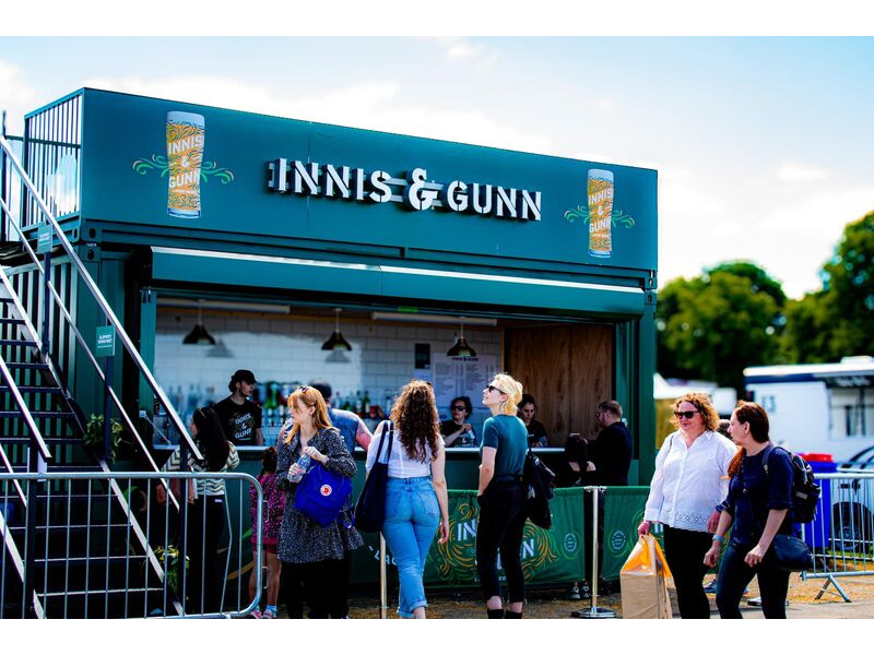 Shipping Container Conversions 20ft pop-up bar with roof platform click to zoom image