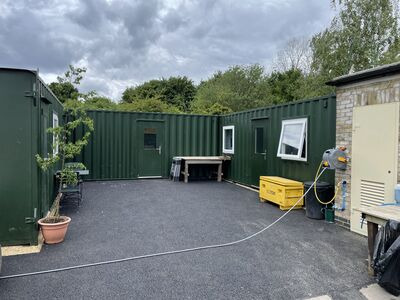 Shipping Container Conversions 3 x 20ft bespoke storage and work spaces