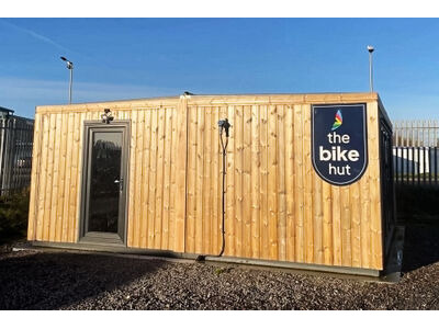 Shipping Container Conversions 20ft x 20ft Bike Hub