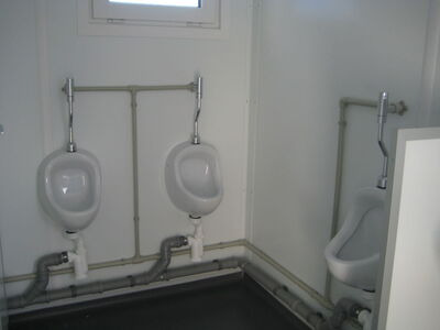 TOILET CABINS 16ft toilet cabin CTX16E click to zoom image