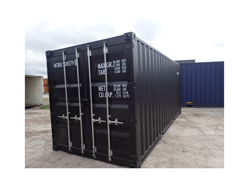 Shipping Container Conversions 20ft ply lined and repainted click to zoom image