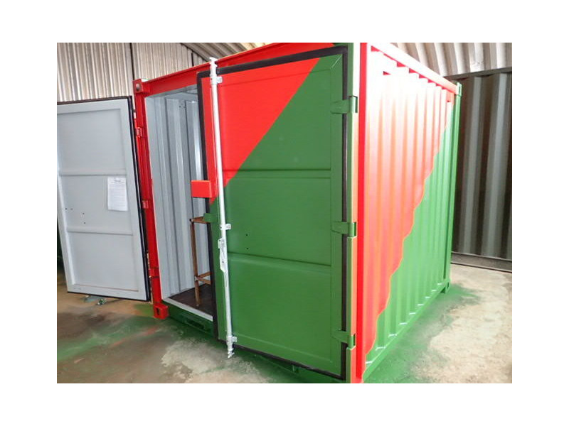 Shipping Container Conversions 8ft workshop click to zoom image