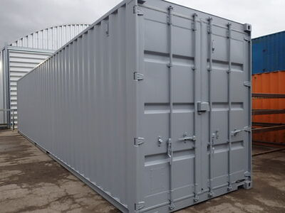 Shipping Container Conversions 40ft high cube, melamine lined