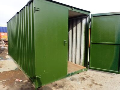 Shipping Container Conversions 18ft tool store