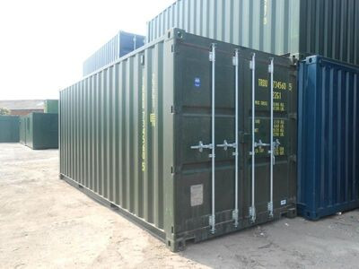 SHIPPING CONTAINERS 20ft ISO Green 19183