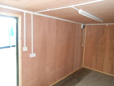 SHIPPING CONTAINERS 15ft Side Doors, Ply Lined and Electrics click to zoom image