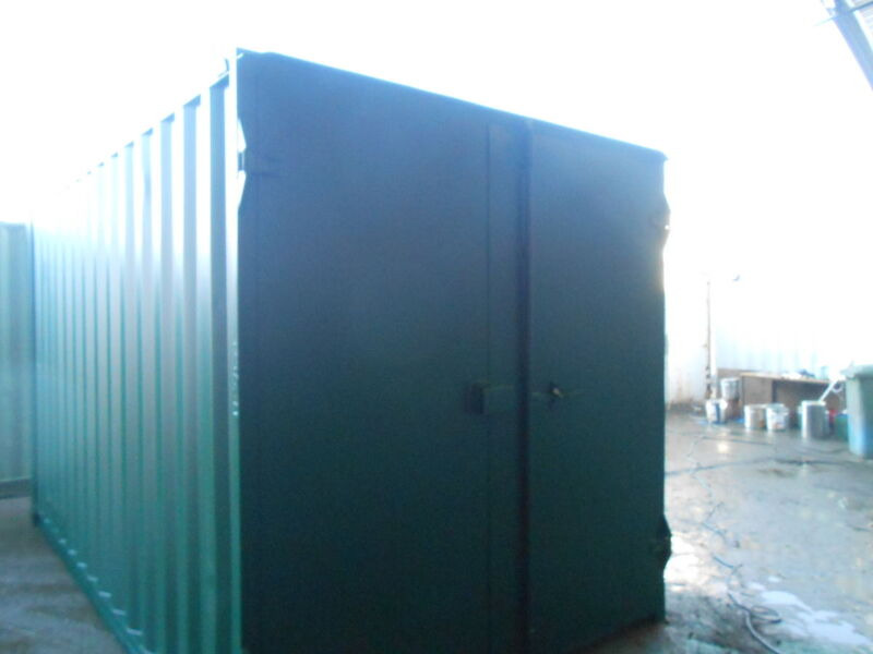 SHIPPING CONTAINERS 12ft S1 Doors 65402 click to zoom image