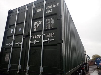 SHIPPING CONTAINERS 40ft ISO Green MTBU4402569
