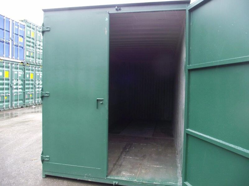 SHIPPING CONTAINERS 6ft x 8ft S1 Doors click to zoom image