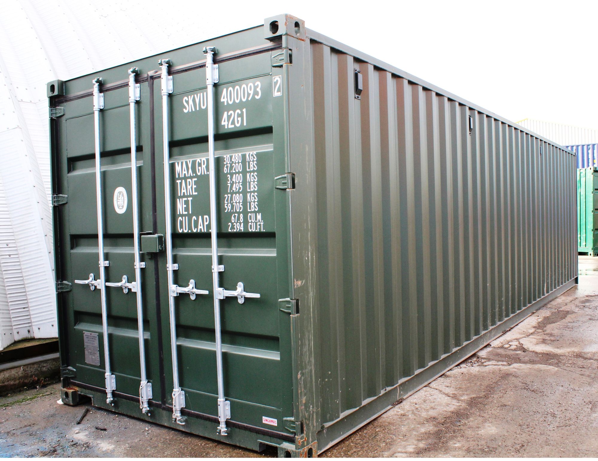 iso shipping container construction