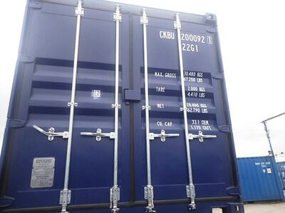 SHIPPING CONTAINERS 20ft ISO Blue 34802