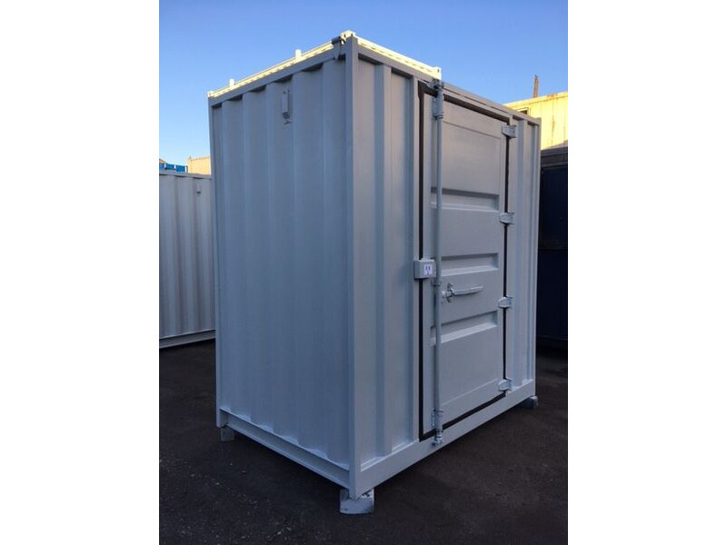 SHIPPING CONTAINERS 8ft x 5ft with Personnel Door  63984 click to zoom image