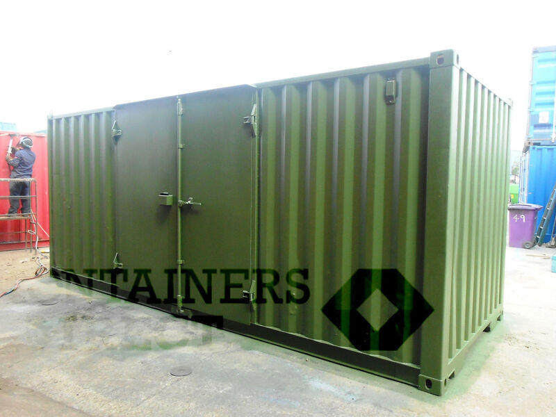 SHIPPING CONTAINERS 20ft S1 Side Doors 40067 click to zoom image