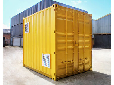 SHIPPING CONTAINERS 10ft once used Falcon chemical store F10