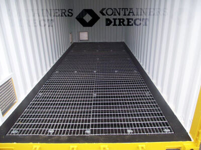 SHIPPING CONTAINERS 10ft used Falcon chemical store F10