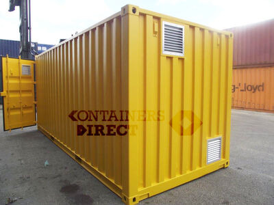 SHIPPING CONTAINERS 15ft once used Falcon chemical store F15
