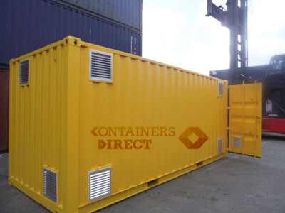 SHIPPING CONTAINERS 20ft used Falcon chemical store F20