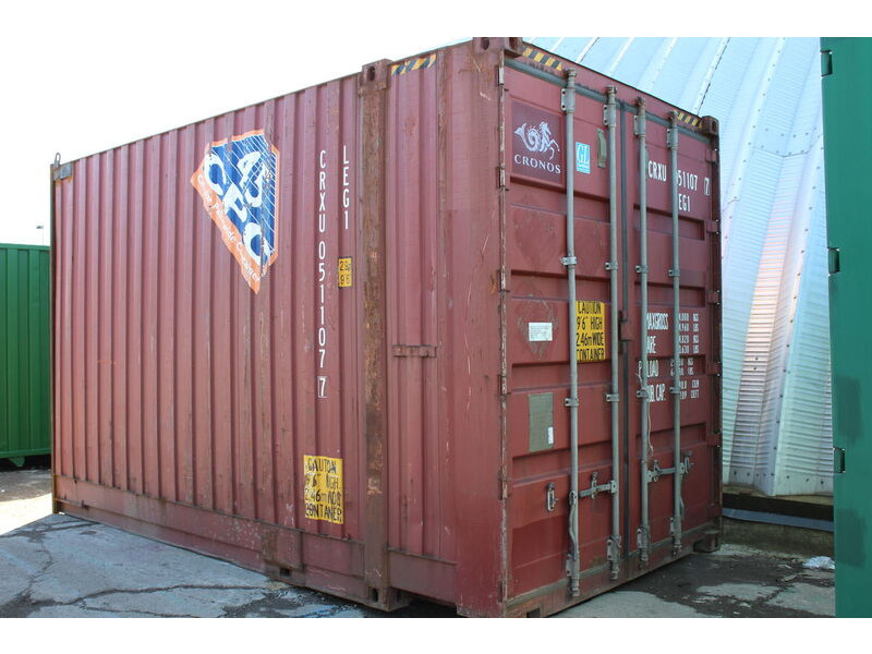 SHIPPING CONTAINERS 10ft Pallet Wide High Cube Container click to zoom image