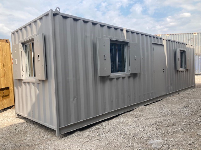 SHIPPING CONTAINERS 30ft ModiBox | Classrooms £9145.00 Direct Office Used | | Containers | Canteens Offices, & Quality