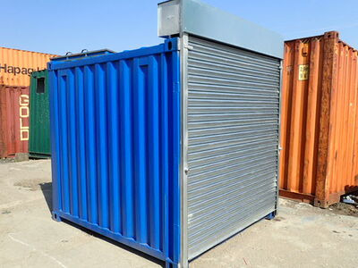 SHIPPING CONTAINERS 8ft S4 Roller Shutter Door