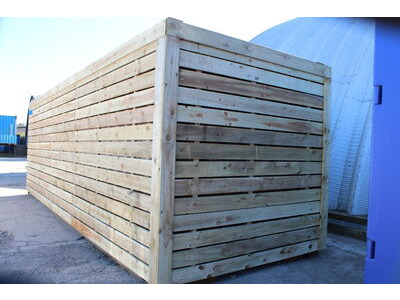 SHIPPING CONTAINERS 30ft once used cladded container - Classic Rustic CLO30