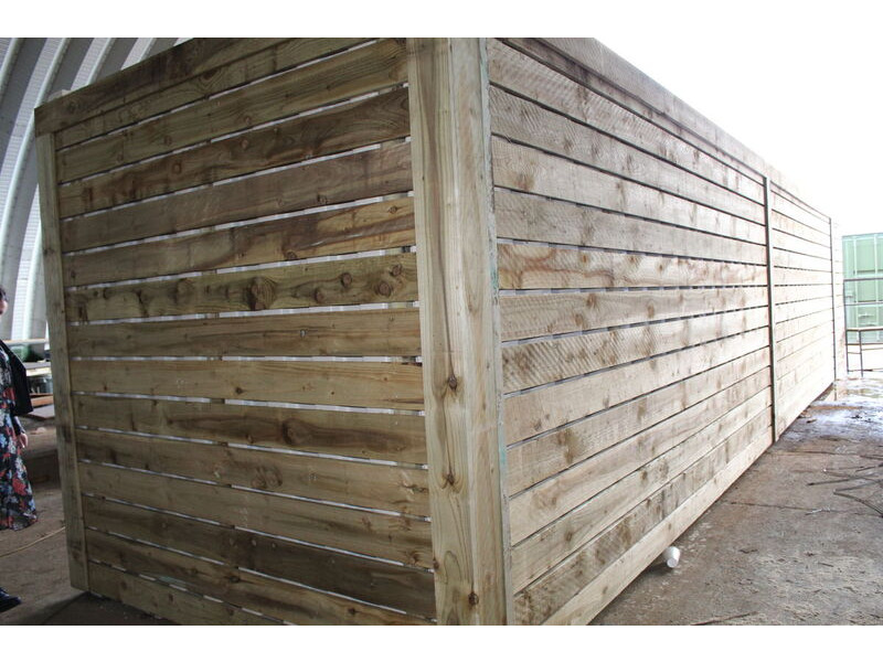 SHIPPING CONTAINERS 40ft used cladded container - Classic Rustic CLU40 click to zoom image