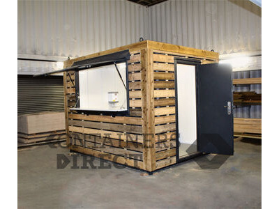 SHIPPING CONTAINERS 10ft pop-up cafe
