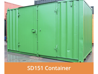 SHIPPING CONTAINERS 15ft Side Access SD151