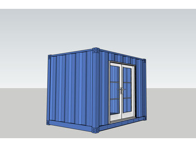SHIPPING CONTAINERS 10ft Gymbox - Once-Used