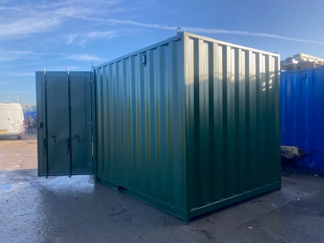 SHIPPING CONTAINERS 10ft Ex-Display with S3 Doors - OFF53610 | £2495.00 ...